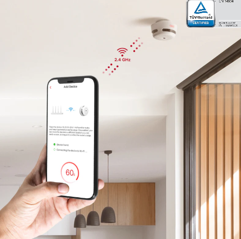 Датчик дыма X-Sense XS01-WX Wi-Fi, со звуковыми и визуальными извещениями - изображение 2