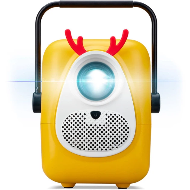 Проектор портативний AOpen Fire Legend QF23s LCD FHD 6500 лм HDMI Wi-Fi Yellow (MR.JXC11.002) - зображення 5