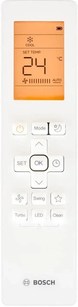 Кондиціонер Bosch 7733702189 Climate 2000 35м2 інвертор 12000BTU 3.5кВт A++/A+ -15°С R32 білий - зображення 2