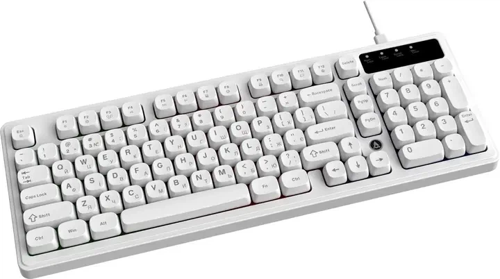 Клавіатура Ajazz AF98 Black USB-C White (AF98-W) - Фото 5 Клавіатура Ajazz AF98 Black USB-C White (AF98-W) - зображення 5