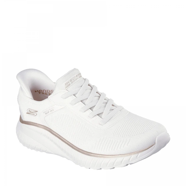 Жіночі кросівки Skechers BOBS Sport Squad Chaos White/Gold 40,5 Білий 117497-WTGD - Фото 2 Жіночі кросівки Skechers BOBS Sport Squad Chaos White/Gold 40,5 Білий 117497-WTGD - изображение 2