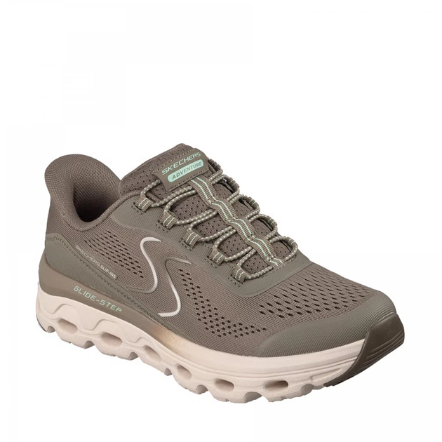 Жіночі кросівки Skechers Glide Step Sole Brown 43 Коричневий 180272-BRN - зображення 2