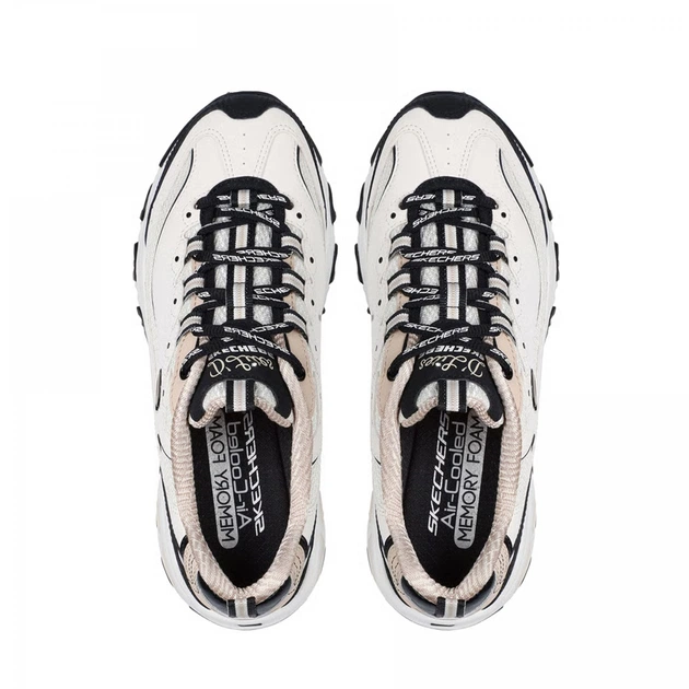 Жіночі кросівки Skechers D'Lites Rewind Natural/Black 39 Бежевий 150536-NTBK - изображение 4