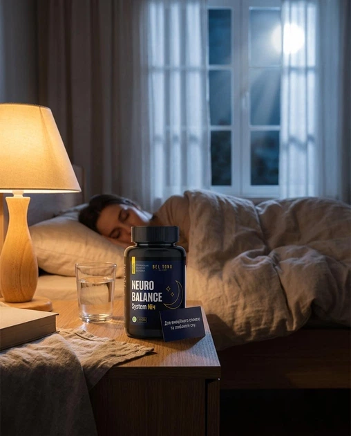Нейро Баланс нічна формула (Neuro Balance System Night) Bel Tono, 60 капсул - зображення 6
