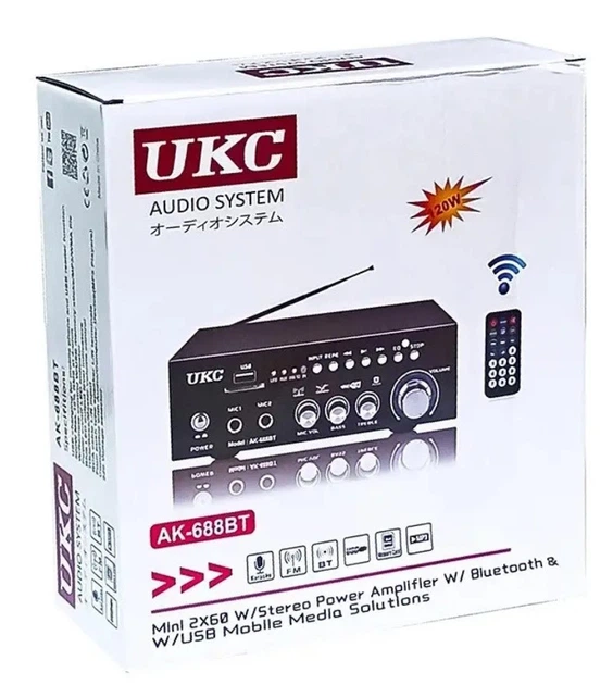 Усилитель звука UKC AK-688BT 9489 - Фото 5 Усилитель звука UKC AK-688BT 9489 - изображение 5