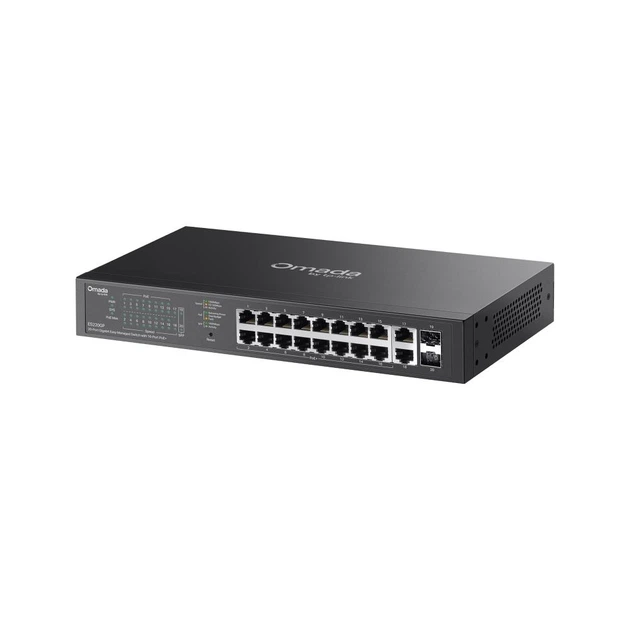Коммутатор TP-Link 20-портовий гигабитний комутатор, ES220GP (ES220GP) - Фото 5 Коммутатор TP-Link 20-портовий гигабитний комутатор, ES220GP (ES220GP) - изображение 5