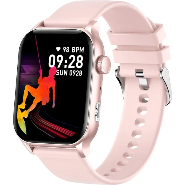 Смарт часы Gelius Pro (GP-SW015) Amazwatch light pink - Фото 2 Смарт часы Gelius Pro (GP-SW015) Amazwatch light pink - изображение 2