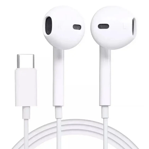Наушники проводные вкладыши А.EarPods Type-C - изображение 2
