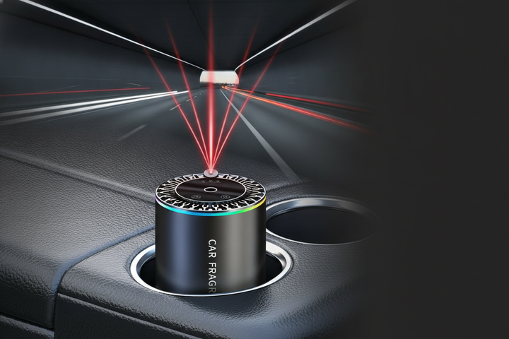 Ароматизатор автомобільний XT015 з RGB підсвічуванням та ефектом зоряного неба - зображення 2