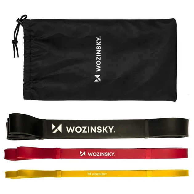 Фитнес-резинки Wozinsky WGO-3 из латекса 3 шт (5907769384585) - Фото 2 Фитнес-резинки Wozinsky WGO-3 из латекса 3 шт (5907769384585) - изображение 2