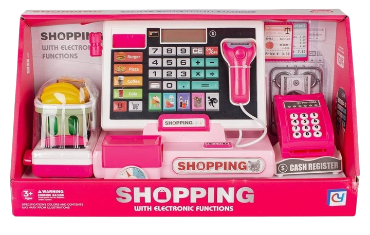 Ігровий набір Chaoye Toys Касовий апарат з калькулятором (7133446) (6902071334463) - Фото 1 Ігровий набір Chaoye Toys Касовий апарат з калькулятором (7133446) (6902071334463) - зображення 1