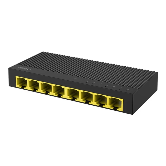 Коммутатор сетевой 8-портовый Imou SG108C (IMOU-SG108C) - Фото 2 Коммутатор сетевой 8-портовый Imou SG108C (IMOU-SG108C) - изображение 2