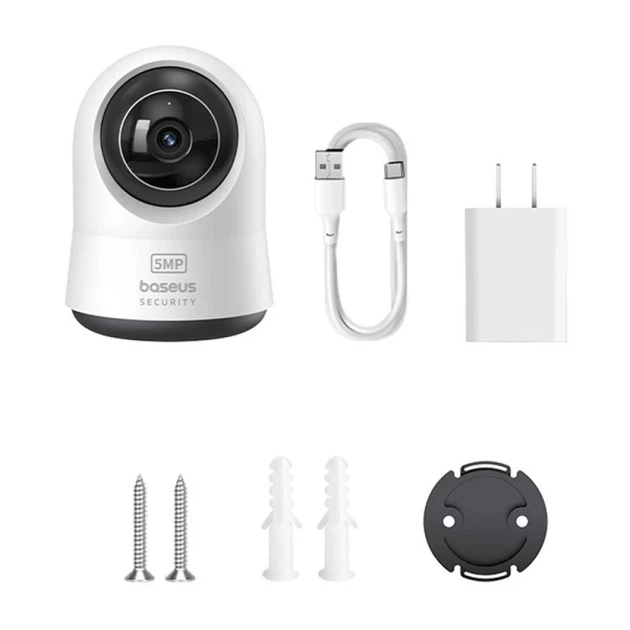Камера видеонаблюдения Baseus P1 Pro 3K White (S0TV022132) - Фото 7 Камера видеонаблюдения Baseus P1 Pro 3K White (S0TV022132) - изображение 7