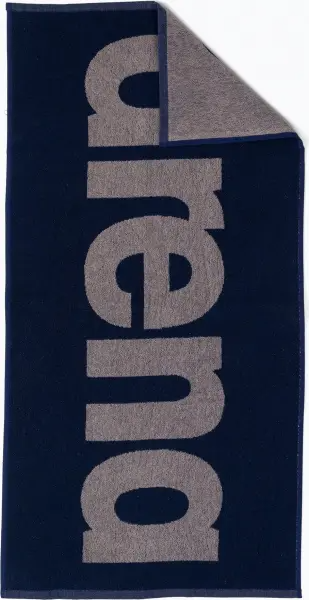 Полотенце Arena Gym Soft Towel 100x50 см хлопковое спортивное полотенце для бассейна, фитнеса и тренировок Темно-синий (001994-750) - изображение 3