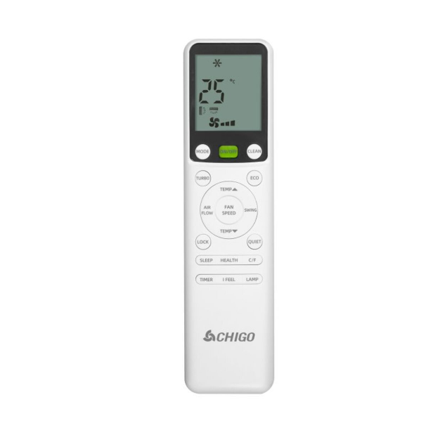 Кондиціонер Chigo Alba CS-70V3G-1H150F 70м2 (-25°С) R32 інверторний, білий + пульт ДК (Wi-Fi) - зображення 4