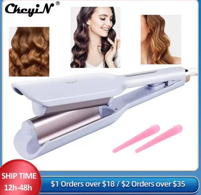 Профессиональный электрический утюг для волос, Ckeyin - изображение 5