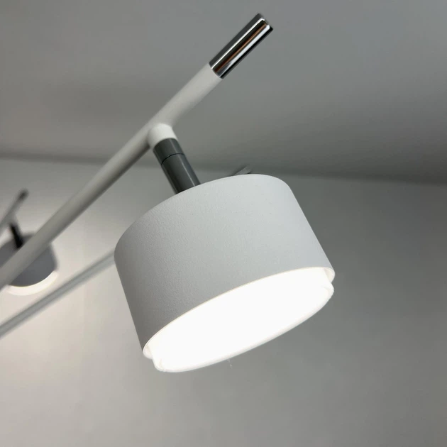 Люстра потолочная LUMINARIA MARY 7xGX53 WHITE/CHROME 220V IP20 - изображение 5