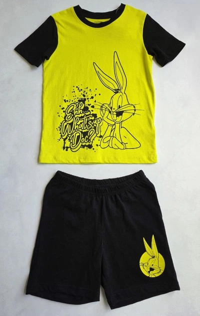 Детская пижама летняя Looney Tunes 134-140 см для мальчиков 016657 - Фото 2 Детская пижама летняя Looney Tunes 134-140 см для мальчиков 016657 - изображение 2