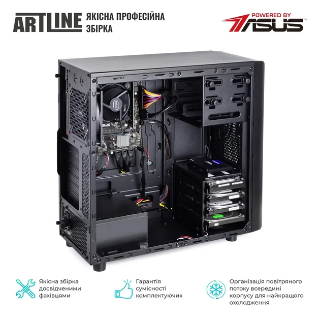 Сервер ARTLINE Business T35 (T35v38) - Фото 6 Сервер ARTLINE Business T35 (T35v38) - изображение 6