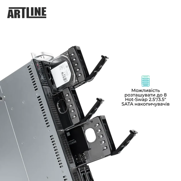 Сервер ARTLINE Business R33 (R33v58) - Фото 3 Сервер ARTLINE Business R33 (R33v58) - зображення 3