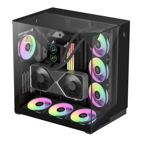 Корпус GameMax NEX C56 VC, Black - зображення 4