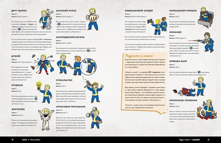 Настільна гра Geekach - Fallout. Рольова гра - Стартовий набір - зображення 8