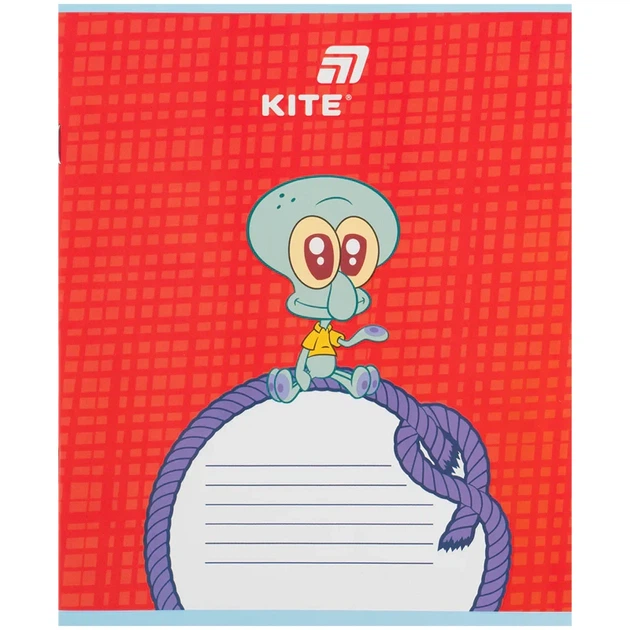 Тетрадь школьная Kite Sponge Bob SB26-235, 12 листов, косая линия - Фото 3 Тетрадь школьная Kite Sponge Bob SB26-235, 12 листов, косая линия - изображение 3
