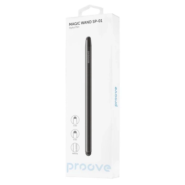 Стилус Proove Stylus Magic Wand SP-01, универсальный, чёрный - изображение 4