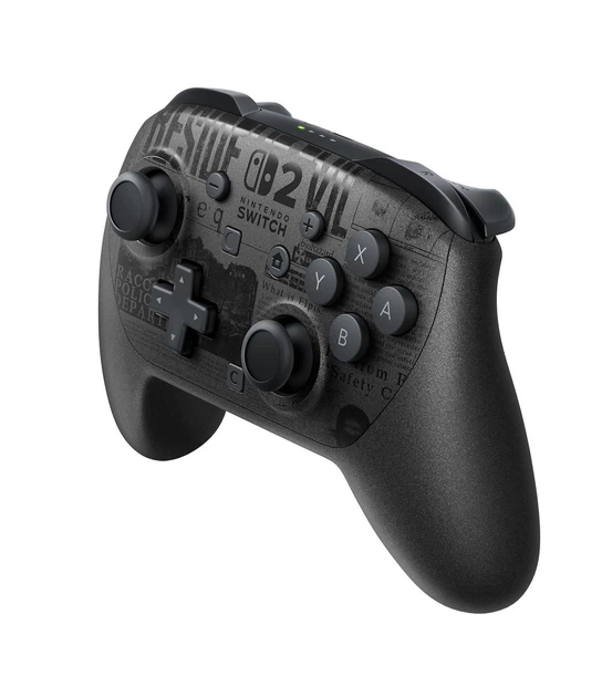 Джойстик для Nintendo Switch 2 Pro Controller Resident Evil Requiem Edition (оригинал, черный) - изображение 2
