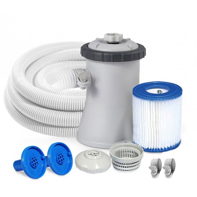 Каркасный бассейн Intex 28202 305х76 см. Metal Frame Pool Круглый бассейн 4485 л с фильтр-насосом для дачи - изображение 9