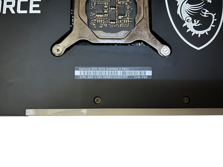 Видеокарта RTX 3070 8GB MSI GAMING X TRIO GDDR6 GeForce RTX 3070 GAMING X TRIO Б/У - изображение 8