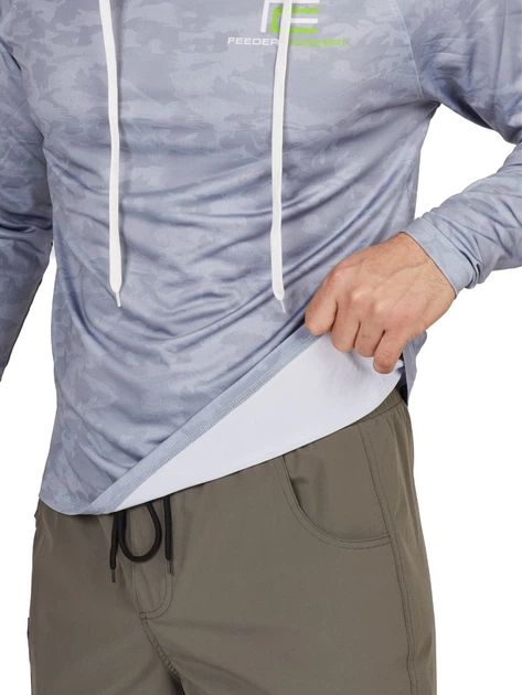 Реглан з капюшоном та захистом від "UV" Feeder Concept UV HOODIE (90%Ny,10%Spandex, UPF50+) / S (201008) 137701-S - изображение 8