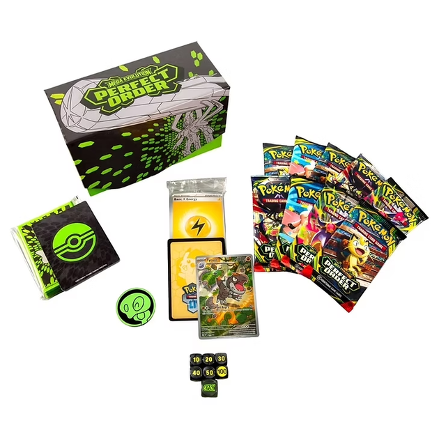 Pokémon TCG: Mega Evolution—Perfect Order Elite Trainer Box - изображение 2