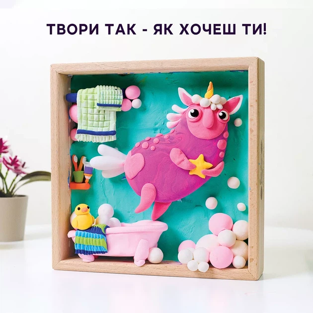 Набор для создания объемной картины Okto Единорог 21x21 см (20050) - изображение 7
