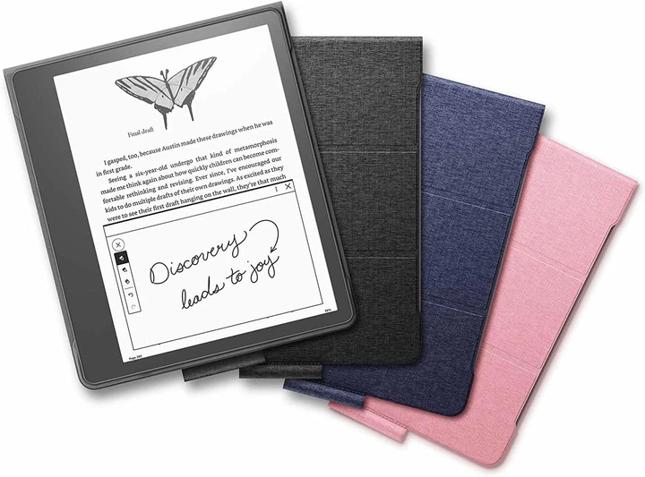 Чохол Amazon Kindle Scribe Fabric Folio Cover Denim - Фото 7 Чохол Amazon Kindle Scribe Fabric Folio Cover Denim - зображення 7
