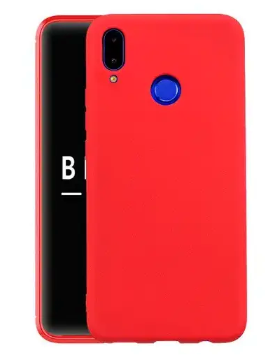 Силиконовый чехол для Xiaomi Redmi Note 7 красный противоударный защита от падений и ударов - Фото 2 Силиконовый чехол для Xiaomi Redmi Note 7 красный противоударный защита от падений и ударов - изображение 2