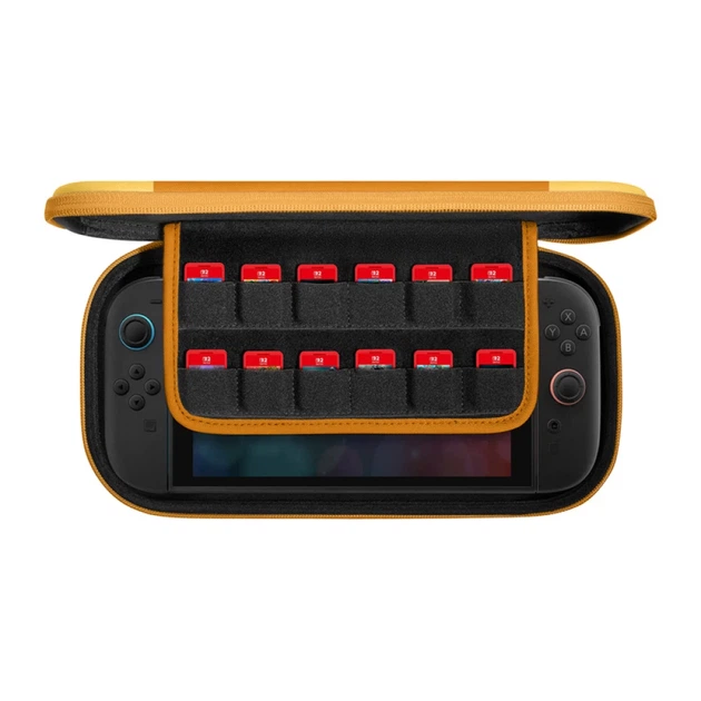 Чехол TOMTOC FancyCase-G05 Switch 2 Slim Yellow (G05S3Y1) - Фото 4 Чехол TOMTOC FancyCase-G05 Switch 2 Slim Yellow (G05S3Y1) - изображение 4