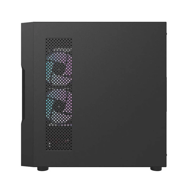 Корпус компьютера DARKFLASH DK431 Mesh + 4 вентилятора ARGB Black (DK431 Mesh Black) - изображение 3