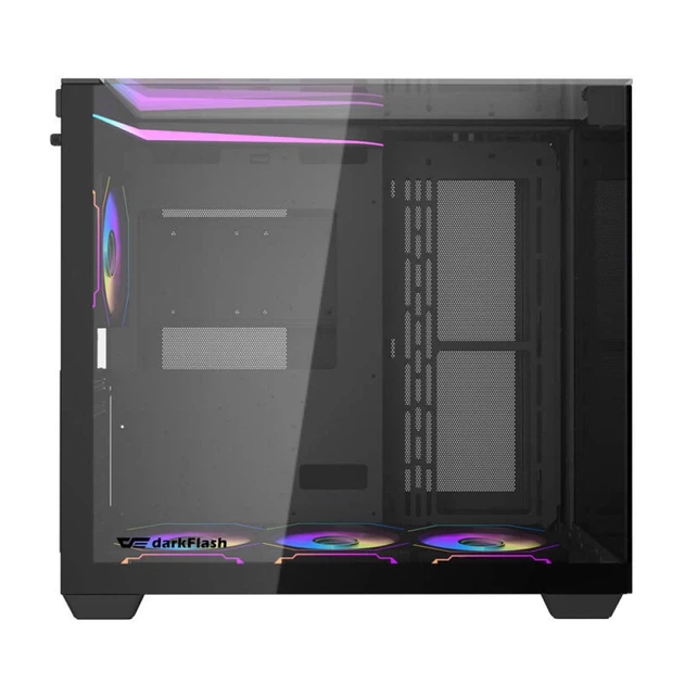 Корпус компьютера Darkflash TH285 + 4 вентилятора (Black) - изображение 3