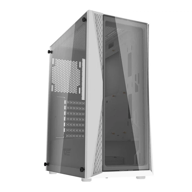 Корпус компьютерный Darkflash DK352 Plus + 4 вентилятора ARGB Black White (DK352 Plus) - Фото 5 Корпус компьютерный Darkflash DK352 Plus + 4 вентилятора ARGB Black White (DK352 Plus) - изображение 5