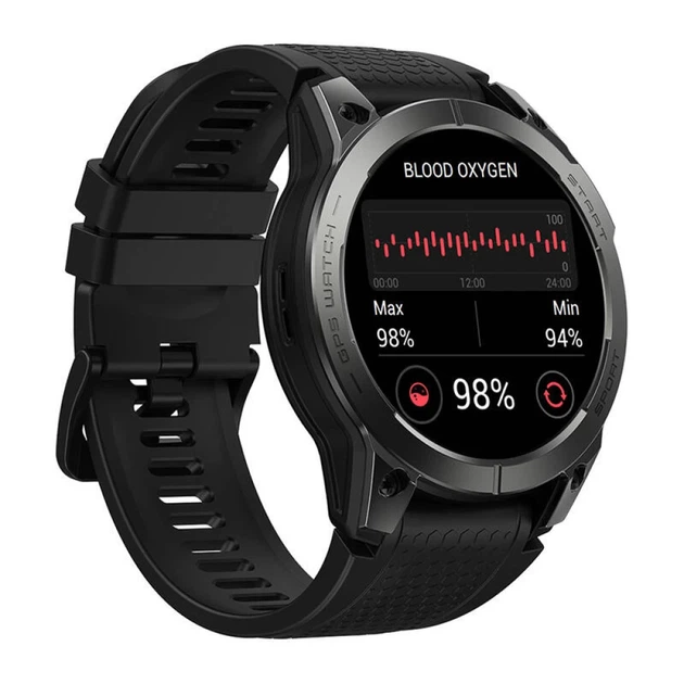 Смартчасы ZEBLAZE Stratos 3 Pro Black (6946639813076) - изображение 3