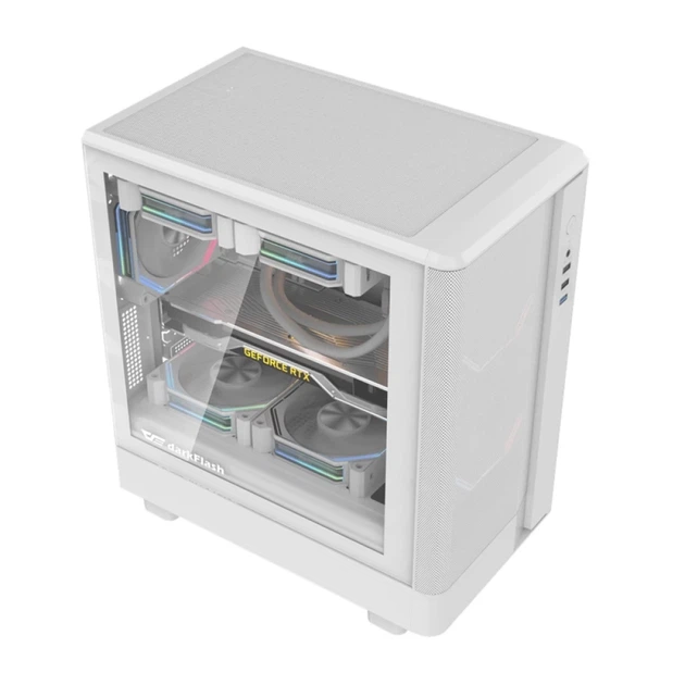 Корпус компьютера Darkflash DB330M Mesh White (4711527002434) - изображение 5