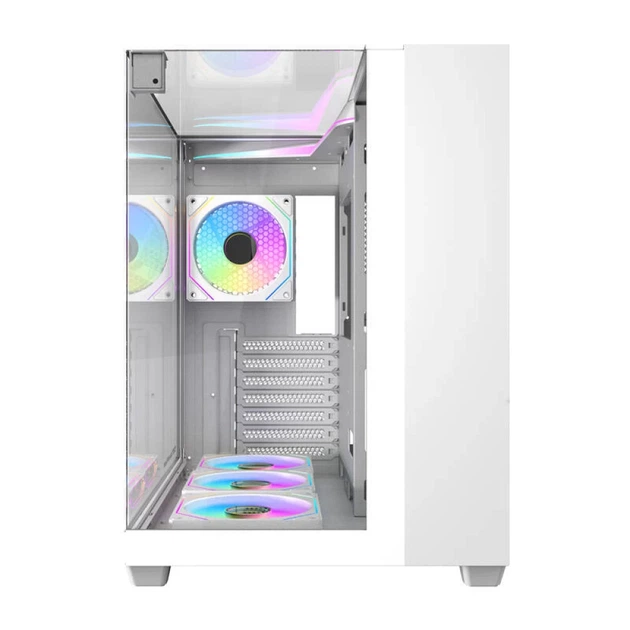 Корпус компьютерный Darkflash TH285 White + 4 вентилятора - изображение 2