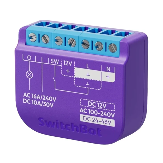Контроллер гаражных дверей SwitchBot Wi-Fi Matter (W5502330) - изображение 2