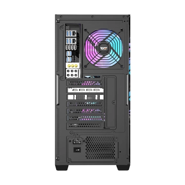 Корпус компьютера Darkflash DS900WD + 4 вентилятора Black (4711527004612) - изображение 8