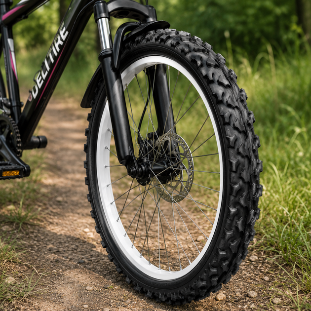 Комплект покрышка и камера велосипедная Deli Tire 16×1.75 (47х203) S-186 (Индонезия) для детского велосипеда - Фото 1 Комплект покрышка и камера велосипедная Deli Tire 16×1.75 (47х203) S-186 (Индонезия) для детского велосипеда - изображение 1