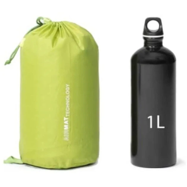 Килимок надувний Exped Ultra 1R Duo LW зелений - зображення 2