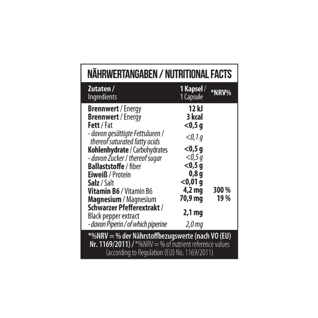 Магний таурат MST Magnesium Taurate + Vitamin B6 120 капсул, тауринат магния с B6 - изображение 4