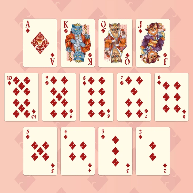 Игральные карты «Королевские коты» - изображение 8