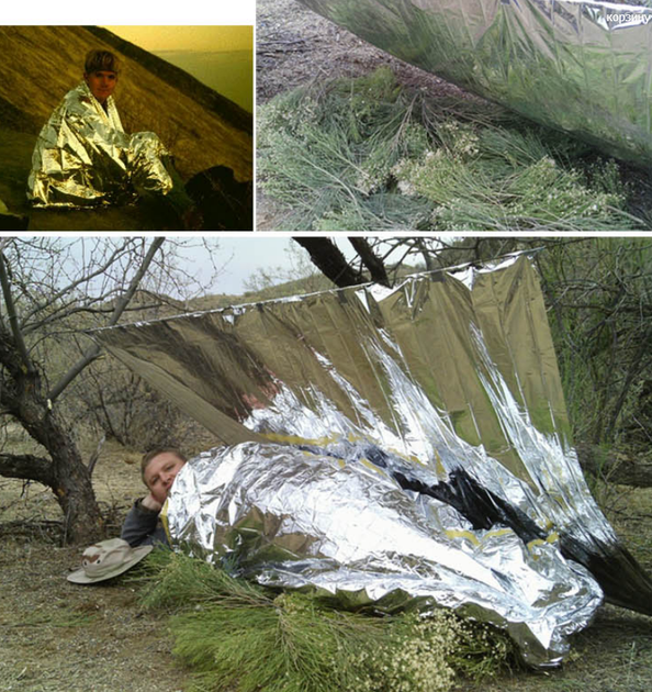 Термоодеяло Emergency Blanket 2.01м x 1.06 м (37 г) - изображение 6